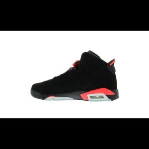 GS Black Infrared Jordan 6 2.5Y